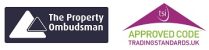 The Property Ombudsman and TSI Approved Code (Trading Standards UK) accreditation logos